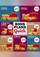 Bons plans - Quick