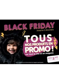 Prospectus Autour de bébé Chambéry : Black Friday