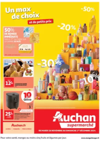 Prospectus Auchan Supermarché Saint-Germain-lès-Corbeil : Un max de choix et de petits prix dans votre super !