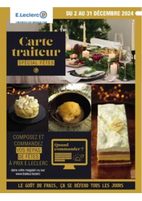 Prospectus E.Leclerc MARLY : CARTE TRAITEUR FESTIVE - MIXTE