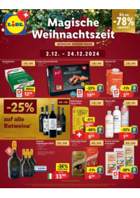 Prospectus Lidl Aarberg : Noch mehr sparen im Advent! - DE