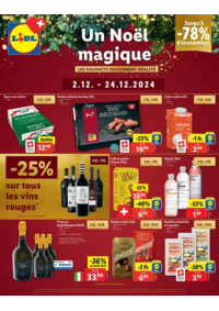 Prospectus Lidl Flums : Plus d’économies pendant l’Avent! - FR