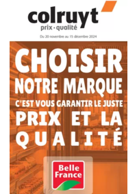 Prospectus Colruyt DIEBLING : Choisir notre marque