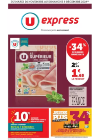 Prospectus U Express ORCHAMPS VENNES : Catalogue U EXPRESS