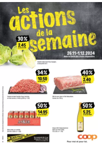 Prospectus Coop Supermarché Bevaix : Coop reklamblad