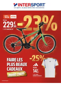 Prospectus Intersport SAINT MARTIN LACAUSSADE : Faire les plus beaux cadeaux