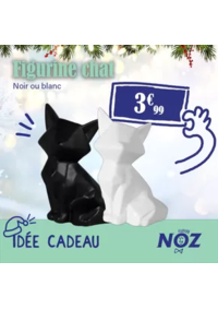 Prospectus Noz Landerneau : Figurine chat