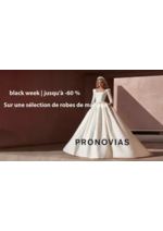 Prospectus Pronovias : Black week | jusqu’à -60 %