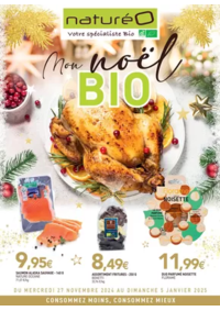 Prospectus NaturéO Angers : Mon noël BIO