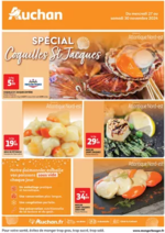 Prospectus Auchan : Spécial coquilles St-Jacques