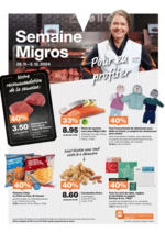 Prospectus Migros Supermarché : Tolles Ängbot für alli Chunde