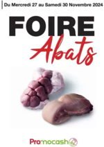 Prospectus Promocash : Foire Abats