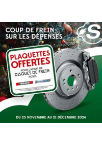 Prospectus Point S MORBIER : Jusqu’au 21 décembre, profitez de notre offre spéciale : Plaquettes offertes pour l’achat de disques