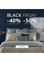 Prospectus Yves Delorme : Black Friday : jusqu'à -40% -50%