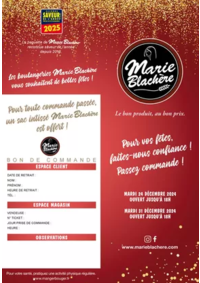 Prospectus Marie Blachère Arques : Pour les fêtes, passez commande !