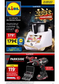 Prospectus Lidl VALDAHON : Découvrez tous les produits cuisine de chez Lidl, notamment le Monsieur Cuisine Smart!