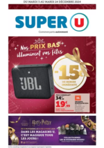 Prospectus Super U : Spécial Cadeaux Déco de Noël