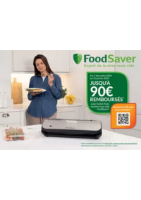 Prospectus Boulanger Besançon : OFFRE Food Saver : Jusqu'à 90 euros remboursés