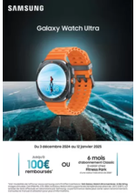 Promos et remises  : Samsung Galaxy Watch Ultra rembourse jusqu'à 100€