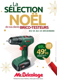 Prospectus Mr Bricolage Portbail : La SÉLECTION NOËL de nos clients BRICO-TESTEURS