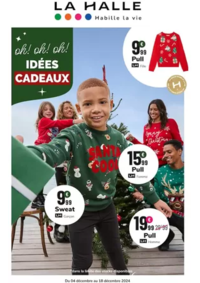 Prospectus La Halle Verdun : Idées cadeaux