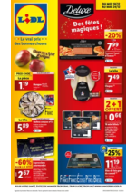 Prospectus  : Retrouvez une large sélection de mets d'exception à petits prix chez Lidl!