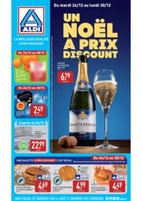 Prospectus Aldi Bernay : Un Noël à prix discount