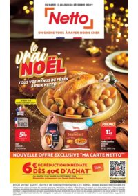 Prospectus Netto Saint-Quentin : CETTE SEMAINE : LE VRAI NOËL