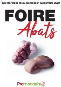 Prospectus Promocash Tourlaville : Foire abats