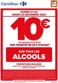 Prospectus Carrefour Drive LE TIGNET : DES SAMEDI, OPERATION BON D’ACHAT SUR LES ALCOOLS