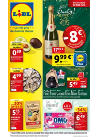 Prospectus Lidl Cannes : Profitez des ventes Lidl pour préparer un repas d'exception à l'occasion des fêtes!