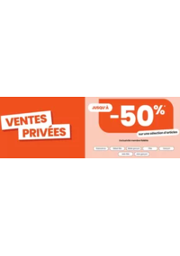 Prospectus Tape à l'oeil LEVALLOIS : VENTES PRIVEES