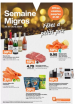 Prospectus Migros Supermarché : Jetzt spare mit üse Deals