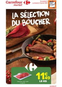 Prospectus Carrefour Market VILLENEUVE D'ASCQ : LA SELECTION DU BOUCHER