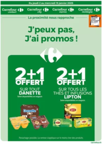 Prospectus Carrefour Express Paris 114 boulevard St Germain : J'PEUX PAS, J'AI PROMOS DU 2 AU 15 JANVIER !