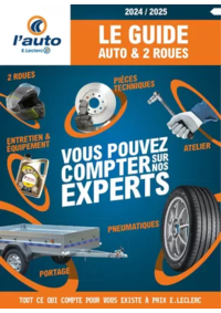 Prospectus L'auto E.Leclerc SAINT JUNIEN : Le guide AUTO & 2 ROUTES