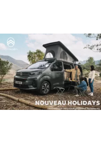 Prospectus Citroen SAINT URCIZE : Citroën Nouveau Holidays Caractéristiques