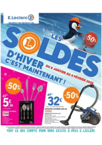 Prospectus E.Leclerc LOUDUN : SOLDES DHIVER