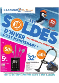 Prospectus E.Leclerc PARTHENAY : SOLDES HIVER