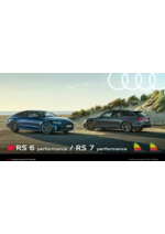 Promos et remises  : Audi RS 6 performance / RS 7 performance