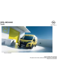 Prospectus Distributeur OPEL GARAGE ZENONI GRAMAT : Opel Movano