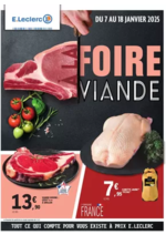 Prospectus E.Leclerc : FOIRE A LA VIANDE 1