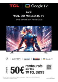 Prospectus BeDigital Ganges : TCL TV 65C7B