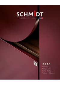 Prospectus Cuisines Schmidt MONETEAU : SCHMIDT 2025