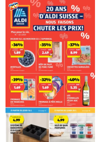 Prospectus Aldi Sarnen : Tolles Ängbot für alli Chunde