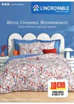 Promos et remises  : Rêvez, Cocoonez, Recommencez