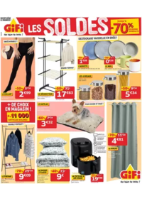 Prospectus Gifi : Les soldes