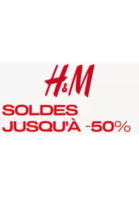 Prospectus H&M Cholet : SOLDES jusqu'à -50 %