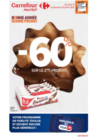 Prospectus Carrefour Market RIOM ES MONTAGNES : BONNE ANNÉE, BONNE PROMO