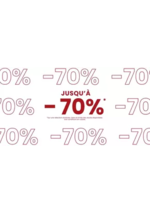 Promos et remises  : SOLDES jusqu'à -70 %